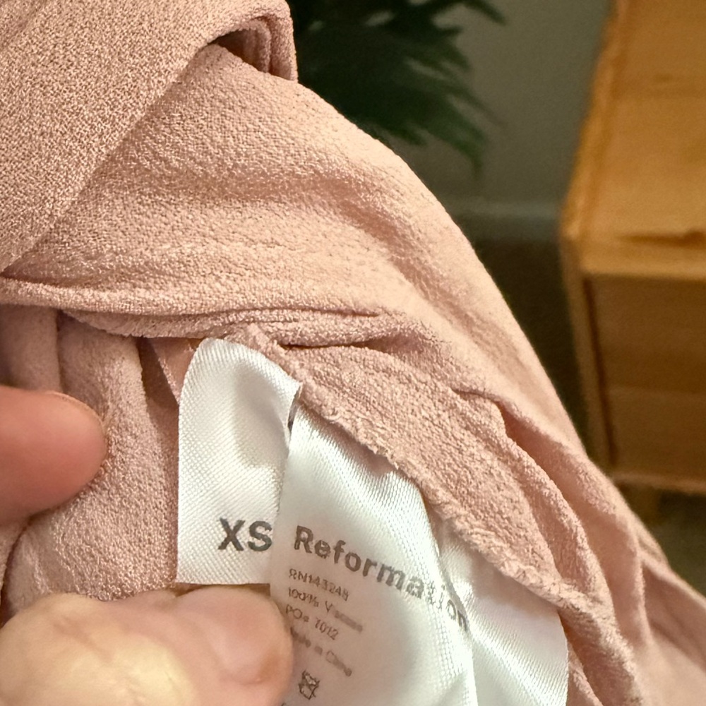 Reformation Winslow Wrap Maxi Dress XS - Picture 9 of 9